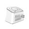 Wireless Charging Electronic Medical Equipment White Color Noise Sound Machine