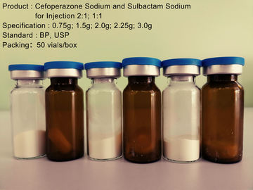 분말 Cefoperazone 건조한 Sulbactam 주입, 세팔로스포린 항생제
