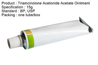 피부 상태를 위한 부신 피질 호르몬 15g Triamcinolone Acetonide 연고 USP 0.1%