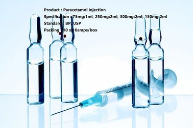 Paracetamol 주입 노출량 작은 양 비경구적인 Acetaminophen 주입