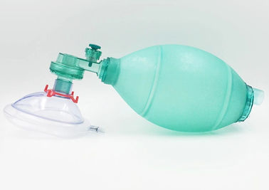 비 - 유액 PVC 직업적인 의학 처분할 수 있는 SEBS 수동 산소 Resuscitator