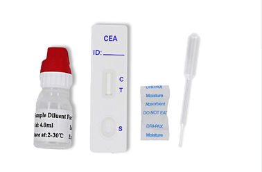 정확한 CEA Carcinoembryonic 항원 WB/S/P를 이용하는 급속한 시험 지구 카세트
