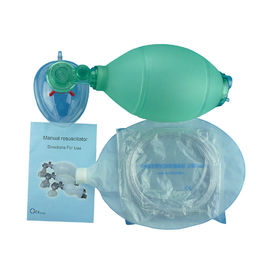 비 - 유액 PVC 직업적인 의학 처분할 수 있는 SEBS 수동 산소 Resuscitator