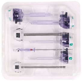 부인과학 복강경 검사 메마른 외과 장비 처분할 수 있는 Laparoscopic Trocar 세트